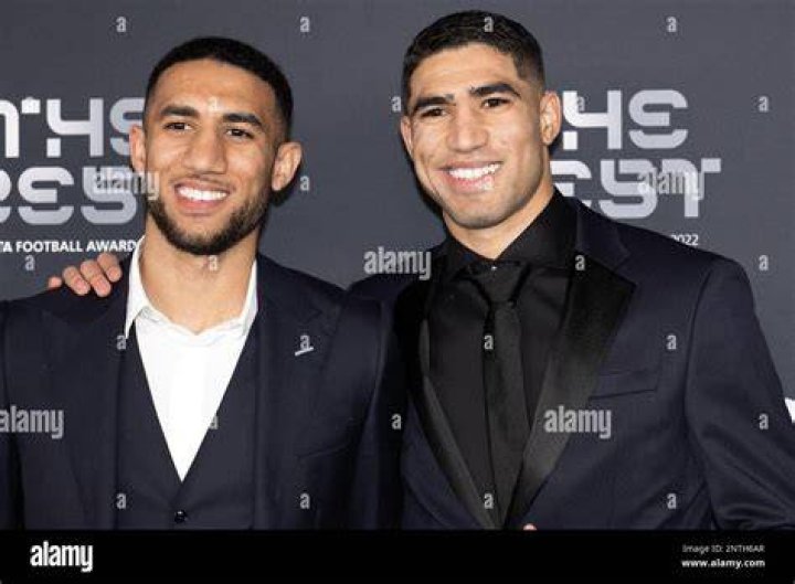 
Achraf Hakimi Brother Nabil Hakimi Is Linked To Footfeel Sports Management 
